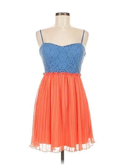 Pre-owned City Studio Cocktail Dress In Orange
