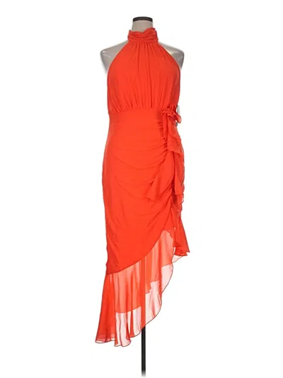 Pre-owned City Studio Cocktail Dress In Orange