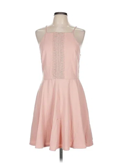 Pre-owned City Studio Cocktail Dress In Pink