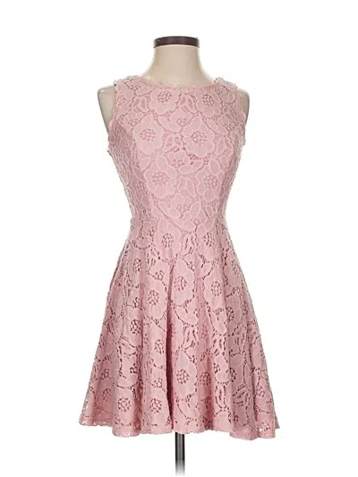 Pre-owned City Studio Cocktail Dress In Pink