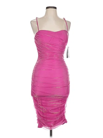 Pre-owned City Studio Cocktail Dress In Pink