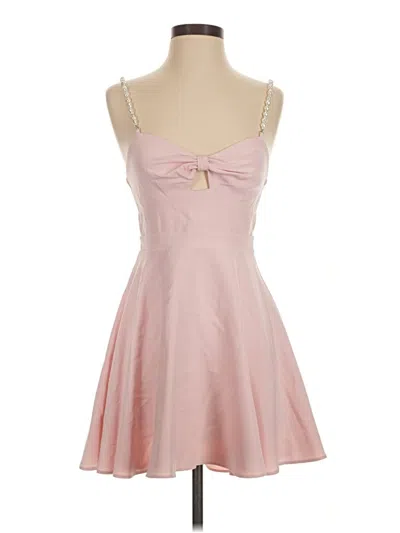 City Studio Cocktail Dress In Pink