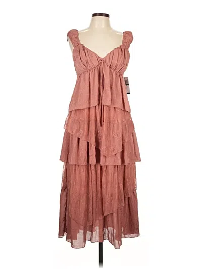 City Studio Cocktail Dress In Pink