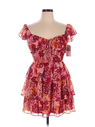 Pre-owned City Studio Cocktail Dress In Pink