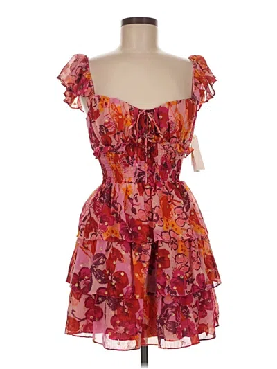 Pre-owned City Studio Cocktail Dress In Pink