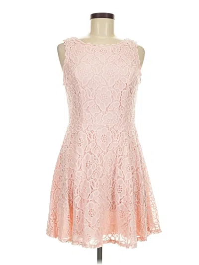 Pre-owned City Studio Cocktail Dress In Pink
