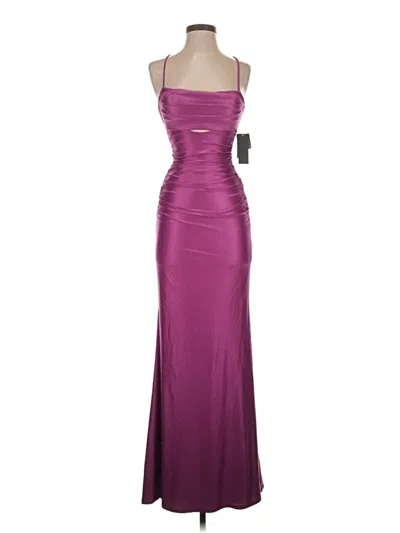 City Studio Cocktail Dress In Purple