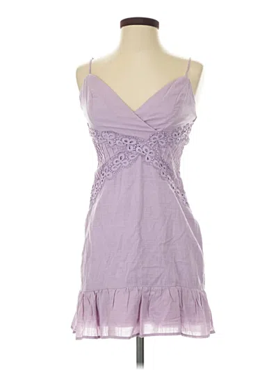Pre-owned City Studio Cocktail Dress In Purple
