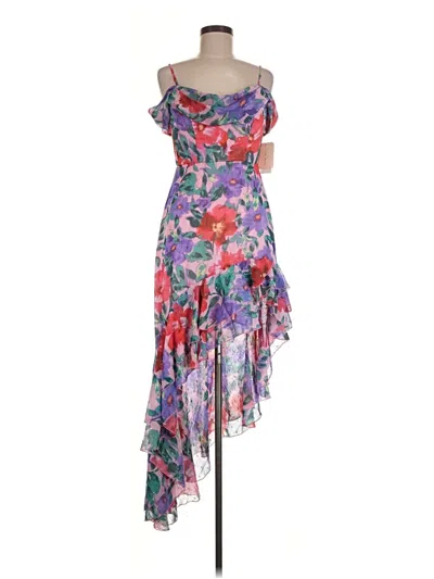 City Studio Cocktail Dress In Purple