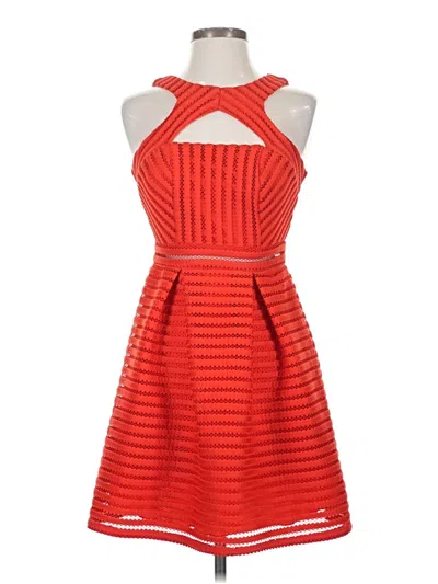 Pre-owned City Studio Cocktail Dress In Red