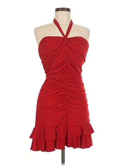 Pre-owned City Studio Cocktail Dress In Red