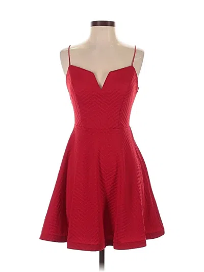 Pre-owned City Studio Cocktail Dress In Red