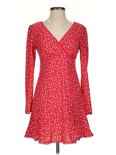 Pre-owned City Studio Cocktail Dress In Red
