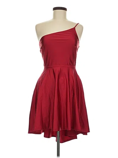 Pre-owned City Studio Cocktail Dress In Red