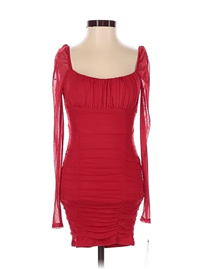 City Studio Cocktail Dress In Red