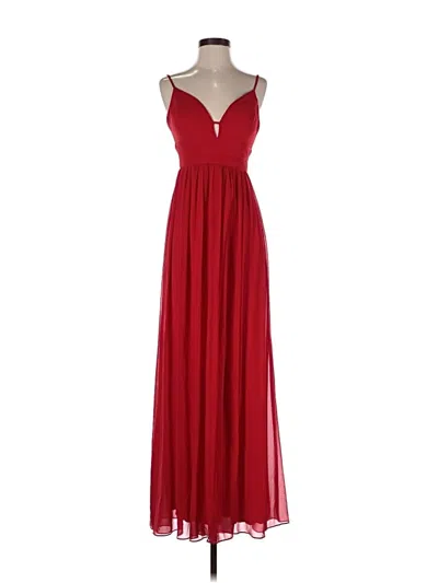 Pre-owned City Studio Cocktail Dress In Red