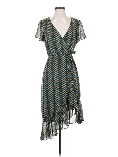 Pre-owned City Studio Cocktail Dress In Teal