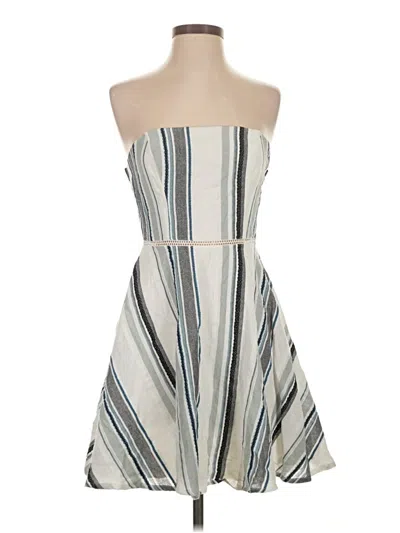Pre-owned City Studio Cocktail Dress In White