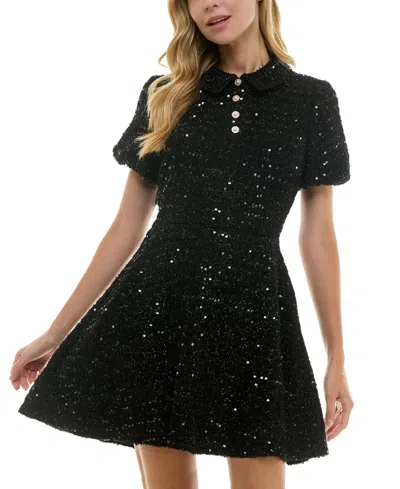 green emerald velvet dress ICONOFLASH Women's Scoop Neck Fit & Flare Dress (Black, Small) at Amazon  Women's Clothing store main image 1