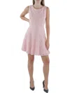 City Studios Juniors Womens Mini Sleeveless Cocktail Dress In Pink