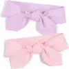 City Threads Kids'  100% Cotton Knotted Headband 2-pack In Multi