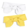 City Threads Kids'  100% Cotton Knotted Headband 2-pack In Multi