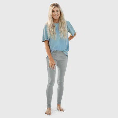 City Threads 100% Soft Cotton Petite Leggings In Gray