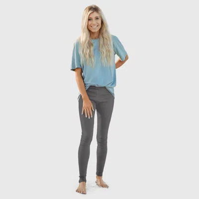 City Threads 100% Soft Cotton Petite Leggings In Gray