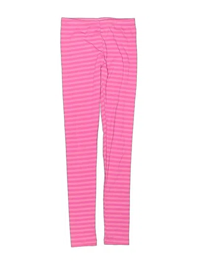 Pre-owned City Threads Kids' Active Pants In Pink
