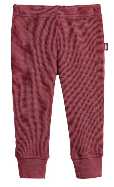 City Threads Kids'  Baby Boys And Girls Thermal Pants In Red