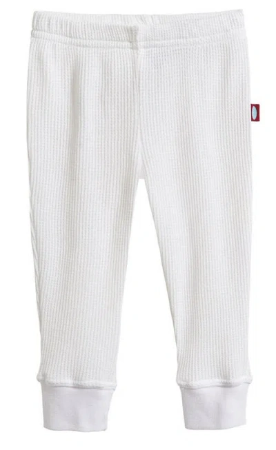City Threads Kids'  Baby Boys And Girls Thermal Pants In White