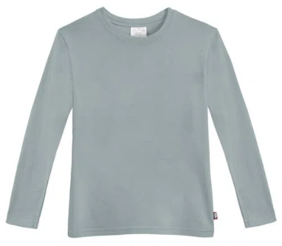 City Threads Baby Boys Long Sleeve Soft Cotton Jersey T-shirt In Gray