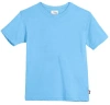 City Threads Kids'  Boys Organic Cotton Soft Jersey Short Sleeve Crew Tee In Blue