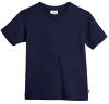 City Threads Kids'  Boys Organic Cotton Soft Jersey Short Sleeve Crew Tee In Blue
