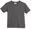 City Threads Boys Organic Cotton Soft Jersey Short Sleeve Crew Tee In Gray