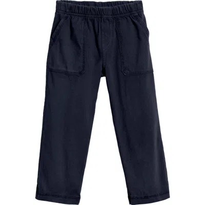 City Threads Kids'  Boys Soft Cotton 3-pocket Jersey Pants In Blue