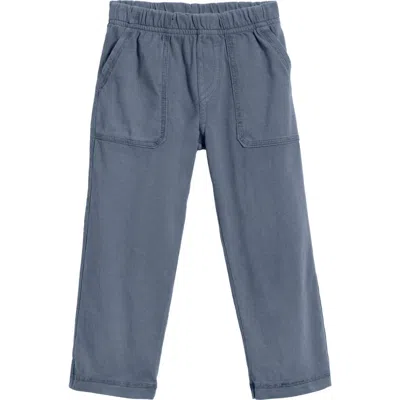 City Threads Kids'  Boys Soft Cotton 3-pocket Jersey Pants In Gray