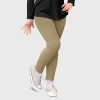 City Threads Girls 100% Cotton Leggings In Neutral