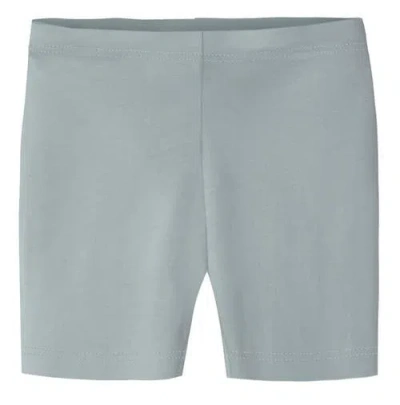 City Threads Kids'  Girls 100% Soft Cotton Bike Shorts In Gray