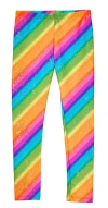 City Threads Girls Novelty Stretch Leggings In Multi