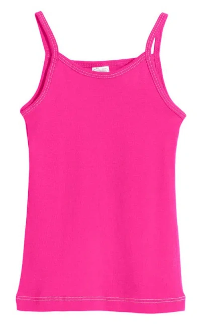 City Threads Babies'  Girls Soft Cotton Camisole In Pink