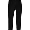 City Threads Kids'  Girls Soft Fleece Stretch Leggings In Black