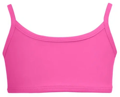 City Threads Kids'  Girls Upf 50+ Bikini Swim Top In Pink