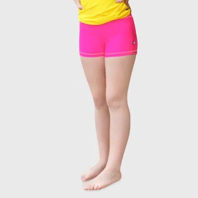 City Threads Kids'  Girls Upf 50+ Quick-dry Swim Boy Shorts In Multi