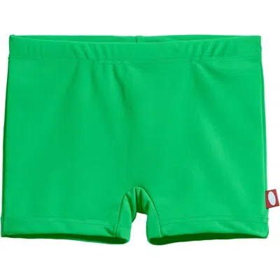 City Threads Kids'  Girls Upf 50+ Quick-dry Swim Boy Shorts In Green