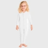 City Threads Kids' Soft & Cozy Thermal One-piece Union Christmas Outfit Suit In White
