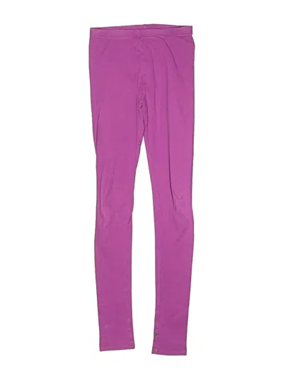 Pre-owned City Threads Kids' Leggings In Purple