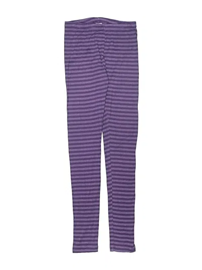 Pre-owned City Threads Kids' Leggings In Purple