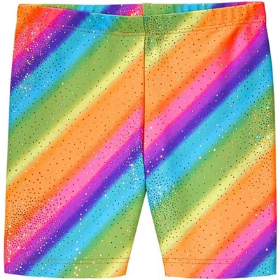 City Threads Kids'  Printed Novelty Bike Shorts In Multi