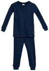 City Threads Usa-made Boys And Girls Soft Organic Cotton Pajama Set In Blue